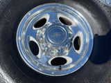 16" Ford F-250 F-350 Excursion OEM 3408 polished wheels rims tires Texas Truck Tire