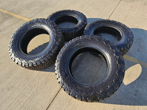 (4) 255/70/18 BFG KO2 A/T tires F-150 Sierra Tahoe Silverado NEW TAKE OFFS NEW Texas Truck Tire