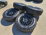18" Toyota Tundra TSS T FORCE TRD OEM black wheels rims Sequoia GENERAL A/TX Texas Truck Tire