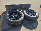 22" Dodge Ram 1500 OEM LIMITED Laramie wheels rims black 2725 2684 GENERAL Texas Truck Tire