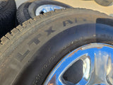 18" Dodge Ram 2500 3500 STEEL chrome OEM 2473 wheels rims MICHELIN LTX A/T2 Texas Truck Tire