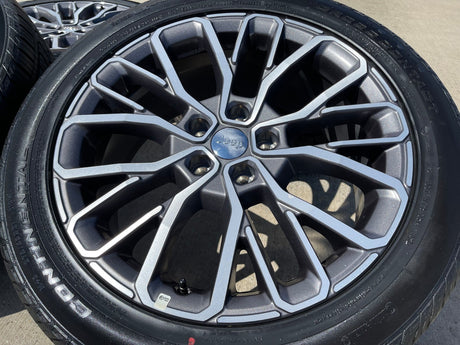 21" Jeep Grand Cherokee L OEM wheels rims 9290 Durango 2024 2025 2026 NEW Texas Truck Tire