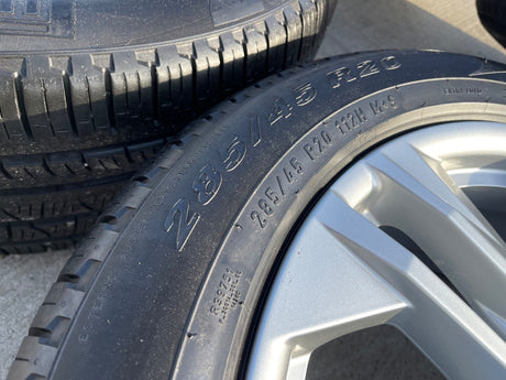 20" Audi Q7 OEM wheels rims Q8 RS S VW Atlas 12053 tires 2022 2023 2024 2025 Texas Truck Tire
