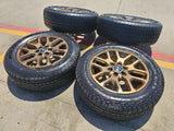 20" Toyota Tundra TSS TRD OEM wheels rims 95359 Sequoia bronze 2025 2026 NEW Texas Truck Tire