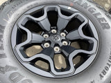 18" Dodge Ram 1500 TRX RHO Black OEM 66002 wheels rims TERRITORY A/T 35" NEW Texas Truck Tire