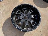 20x9 Ultra Motorsports 203 Hunter Jeep Wrangler Gladiator rim wheel 5x127 5x5 Texas Truck Tire
