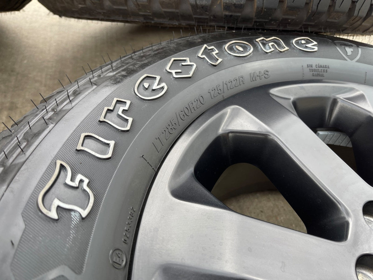 20" Dodge Ram 2500 3500 LARAMIE OEM 2700 wheels rims 2024 2025 2026 2027 NEW Texas Truck Tire