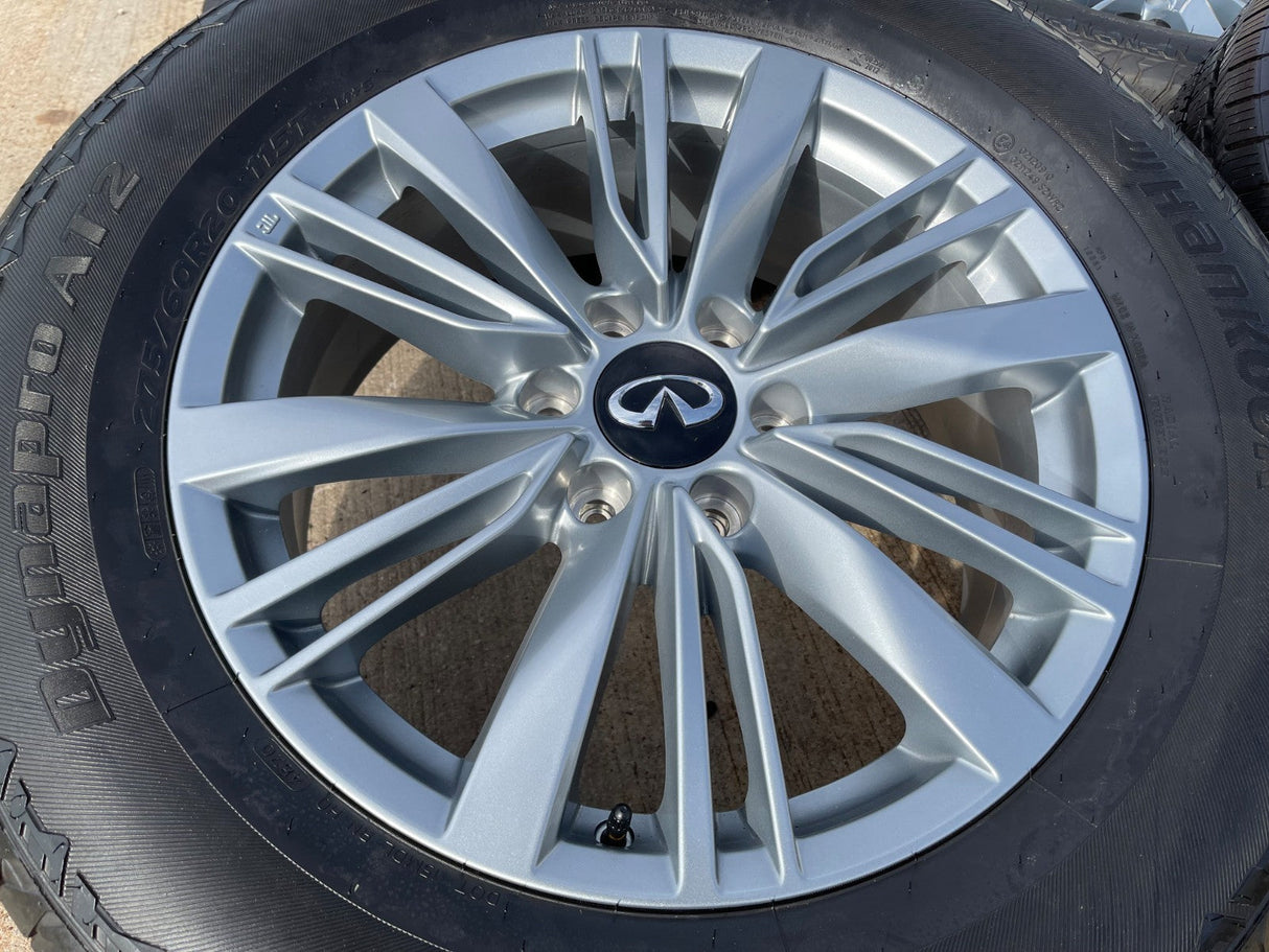 20" Infiniti QX80 OEM 73805 wheels rims Nissan Titan Armada 2024 2025 2026 NEW Texas Truck Tire