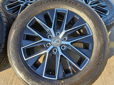 20" Lexus GX550 OEM wheels rims Toyota Land Cruiser Tundra 10545 LX600 NEW 2026 Texas Truck Tire
