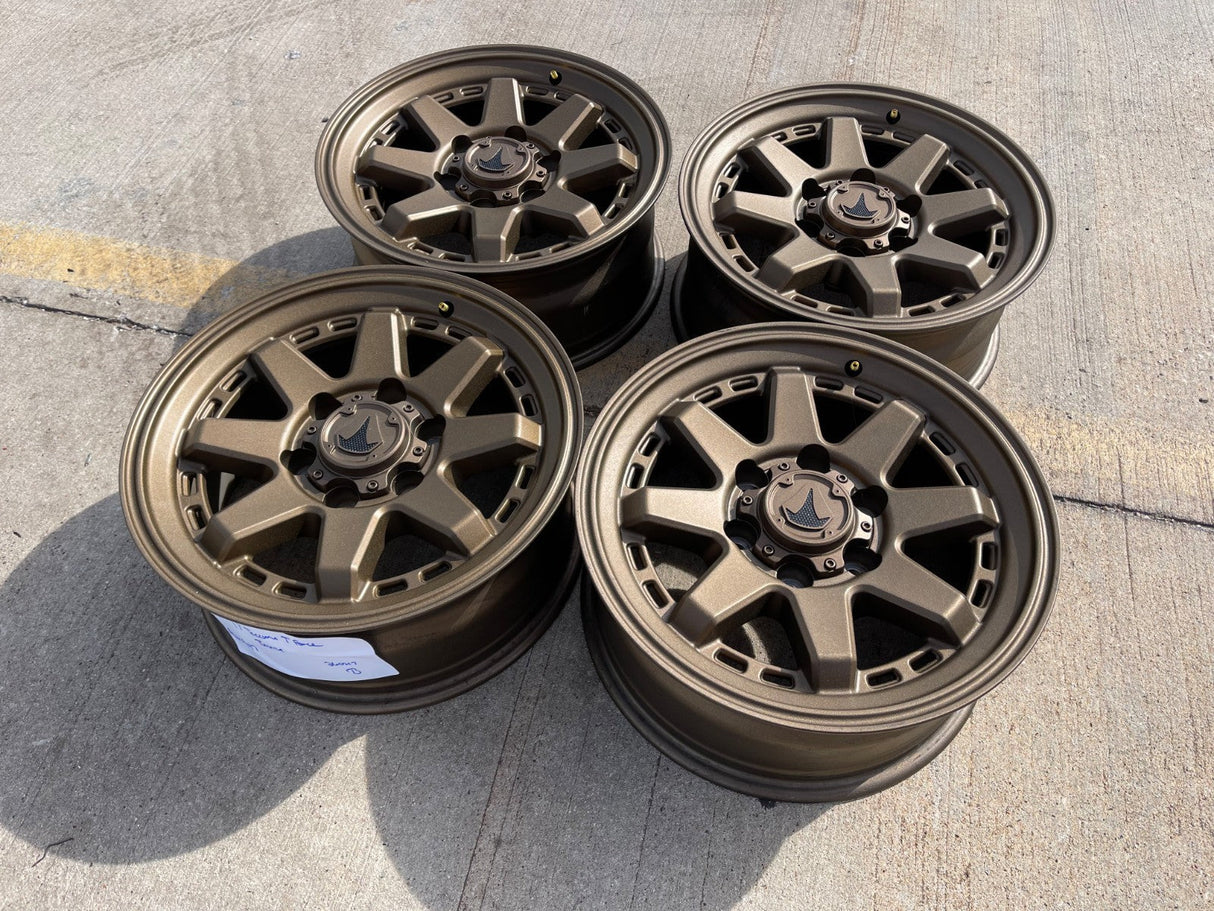 17" 4Runner Toyota Tacoma OEM BRONZE wheels rims FJ 2022 2023 2024 NEW Texas Truck Tire