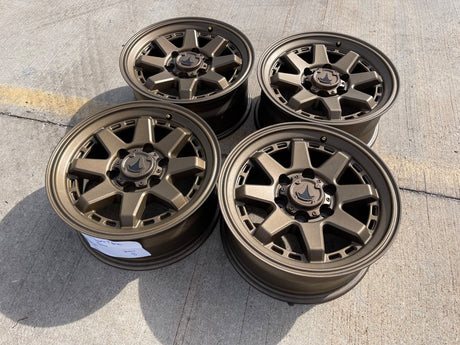 17" 4Runner Toyota Tacoma OEM BRONZE wheels rims FJ 2022 2023 2024 NEW Texas Truck Tire
