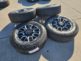 20" Chevy Silverado High Country 2500 3500 OEM Black wheels rims 2023 2024 2025 Texas Truck Tire