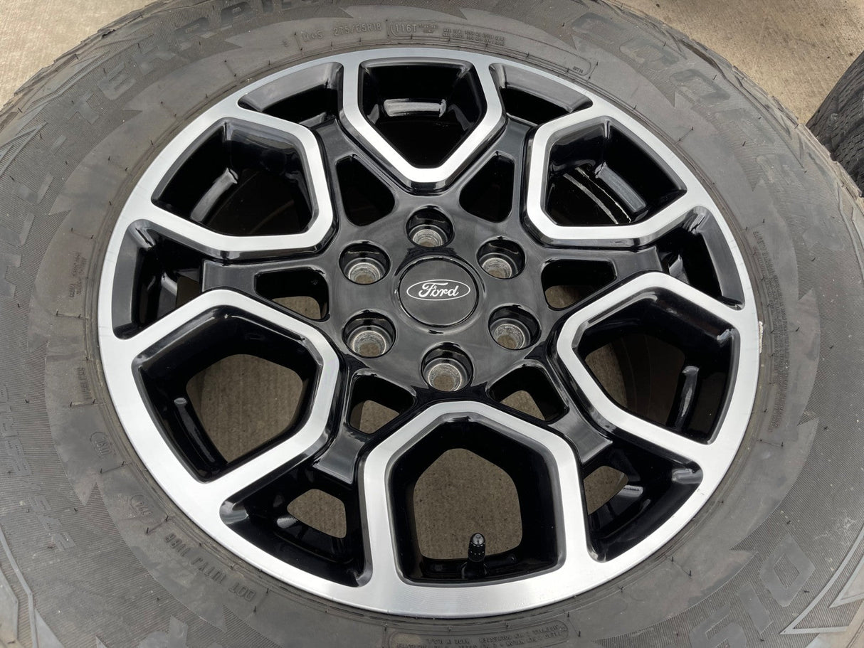 18" Ford F-150 OEM rims wheels 95049 10340 Expedition COOPER A/T Texas Truck Tire