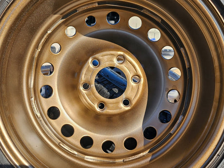 17" INEOS Grenadier OEM steel wheels rims BRONZE 2024 2025 2026 2027 NEW Texas Truck Tire