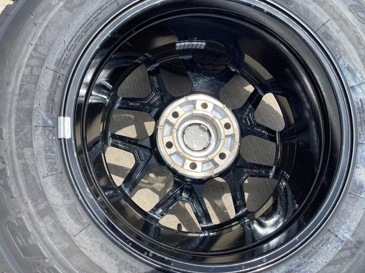 18" Ford Bronco wheels rims black 10389 Ranger tires 2022 2023 2024 2025 Texas Truck Tire