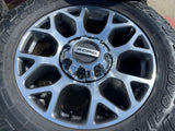 20" Ford F-250 F-350 OEM Lariat wheels rims 10292 10293 tires TOYO A/T Texas Truck Tire
