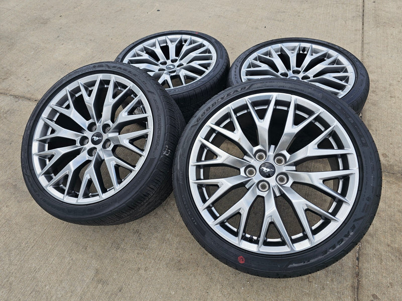 20" Ford Mustang GT OEM wheels rims 2020 2021 2022 2023 2024 2025 Texas Truck Tire