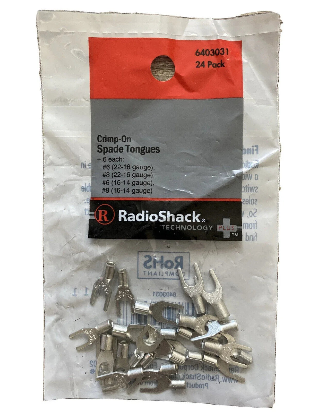 Crimp on Spade Tongues TekShack