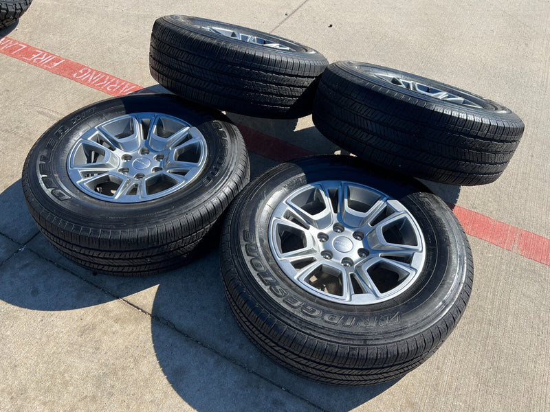 18" Jeep Grand Wagoneer OEM 95374 9295 wheels rims Ram 1500 2023 2024 2025 2026 Texas Truck Tire