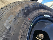 17" Dodge Ram 3500 Dually Laramie 8x200 wheels rims OEM 2703 2704 NEXEN Texas Truck Tire