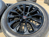 22" GMC Yukon Sierra DENALI OEM wheels rims 14025 97000 tires Texas Truck Tire