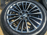 22" Cadillac Escalade V Platinum OEM 4883 95479 wheels rims MICHELIN NEW Texas Truck Tire