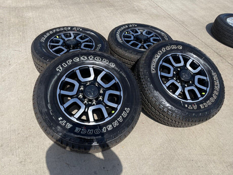 18" Ram 2500 3500 LARAMIE OEM wheels rims 2694 tires NEW 2023 2024 2025 NEW Texas Truck Tire