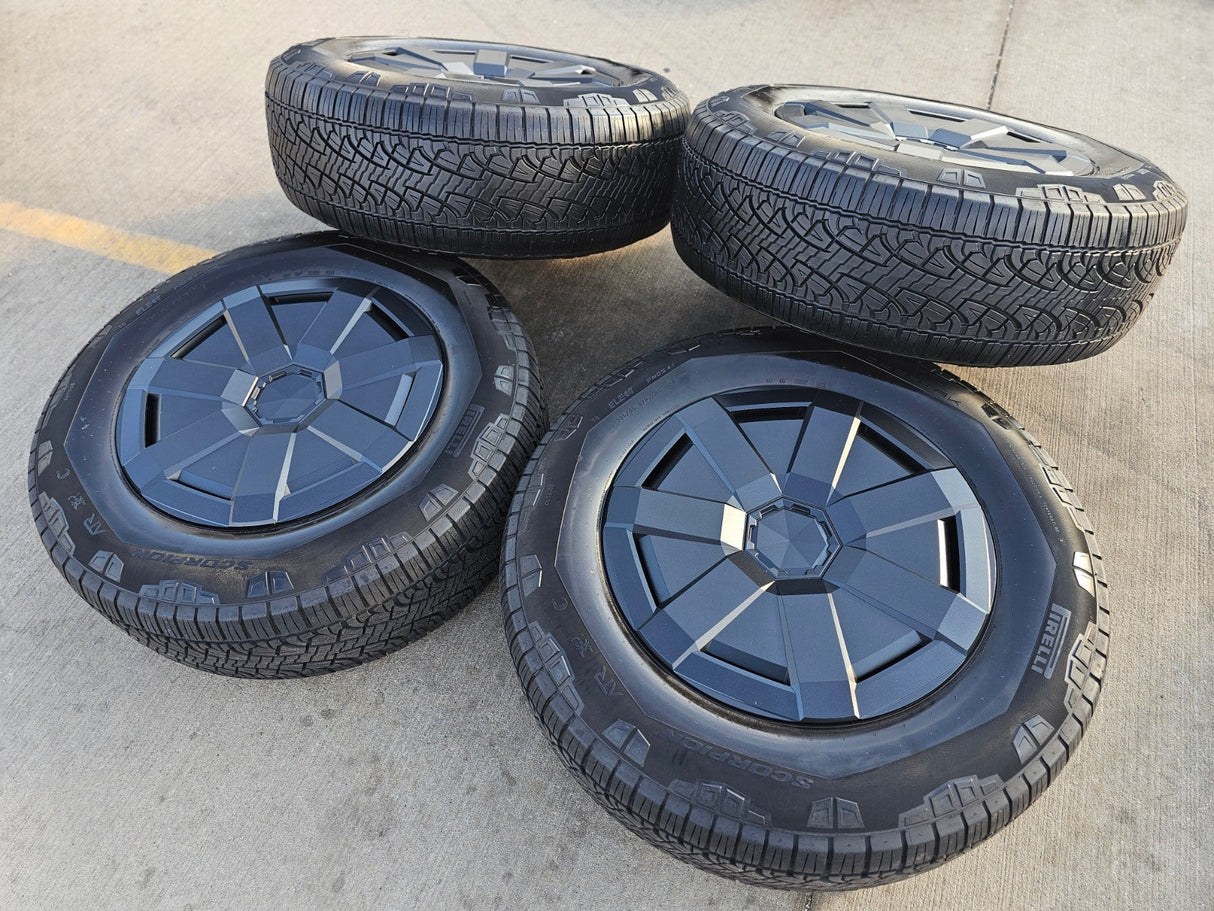 20" Tesla Cyber Truck OEM 94166 wheels rims 2024 2025 2026 Cybertruck Texas Truck Tire