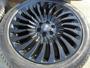 22" Lincoln Navigator OEM rims wheels 10179 Black Label tires PIRELLI NEW Texas Truck Tire