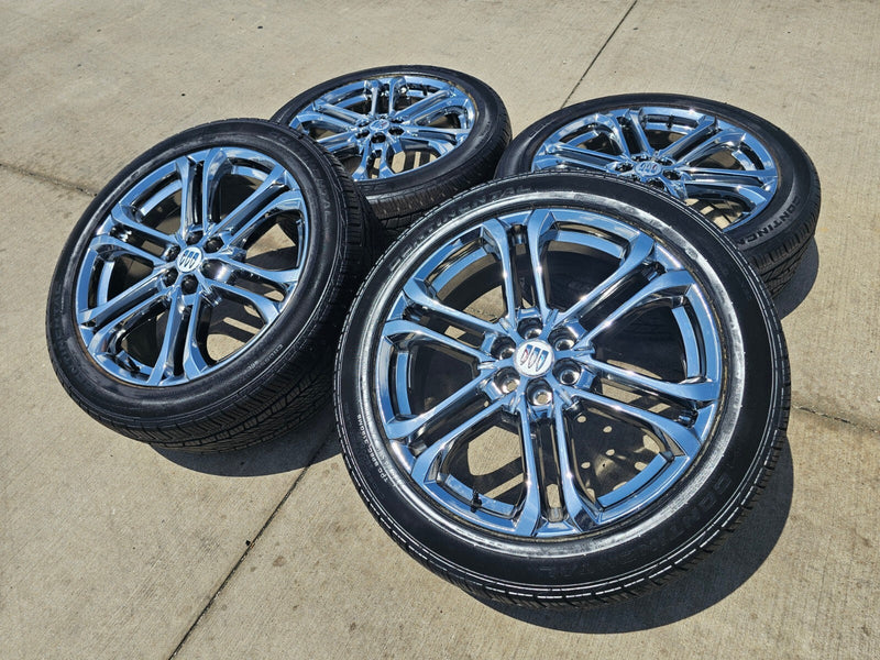 (1) 22" Buick Enclave OEM 94061 wheel rim Acadia Traverse spare 2025 2026 NEW Texas Truck Tire