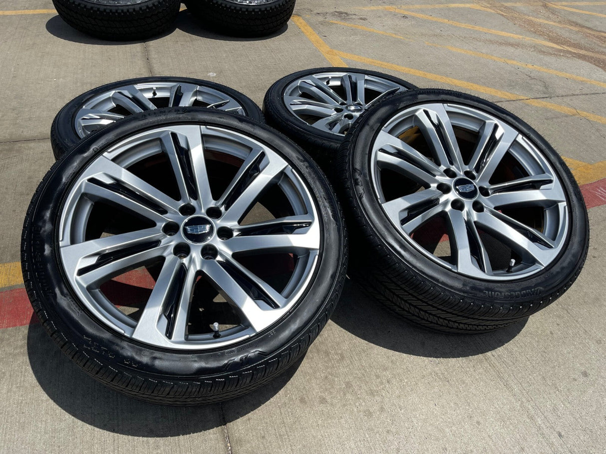 24" Cadillac Escalade V OEM wheels rims tires 2022 2023 2024 2025 2026 NEW Texas Truck Tire