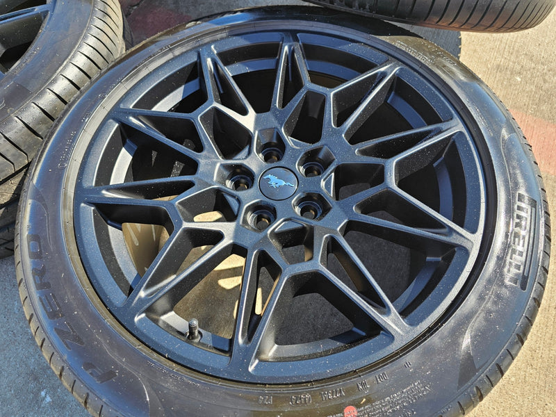 19" Ford Mustang GT Track Pack OEM 10600 10603 wheels rims 2025 2026 2027 NEW Texas Truck Tire