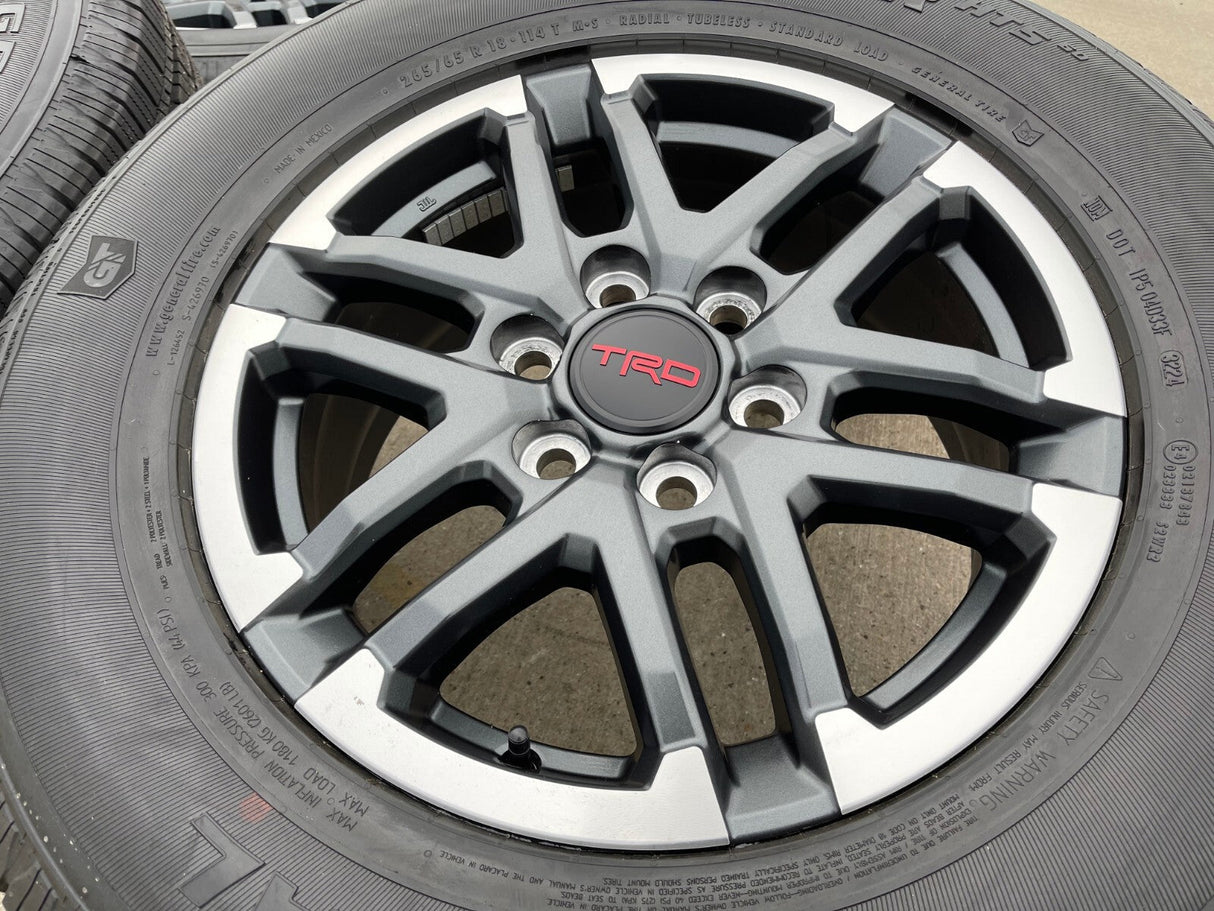 18" Toyota Tacoma LIMITED OEM wheels rims 10641 4Runner 2024 2025 2026 NEW Texas Truck Tire