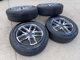 20" Jeep Wrangler Rubicon 4XE OEM 9333 wheels rims Gladiator 2024 2025 Texas Truck Tire