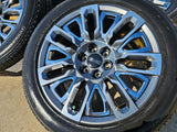 22" GMC Yukon Chevy Tahoe Escalade OEM 95486 wheels rims 2024 2025 2026 NEW Texas Truck Tire