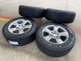 20" Chevy Silverado 1500 Tahoe Suburban OEM wheels rims 5652 tires FALKEN A/T3 Texas Truck Tire
