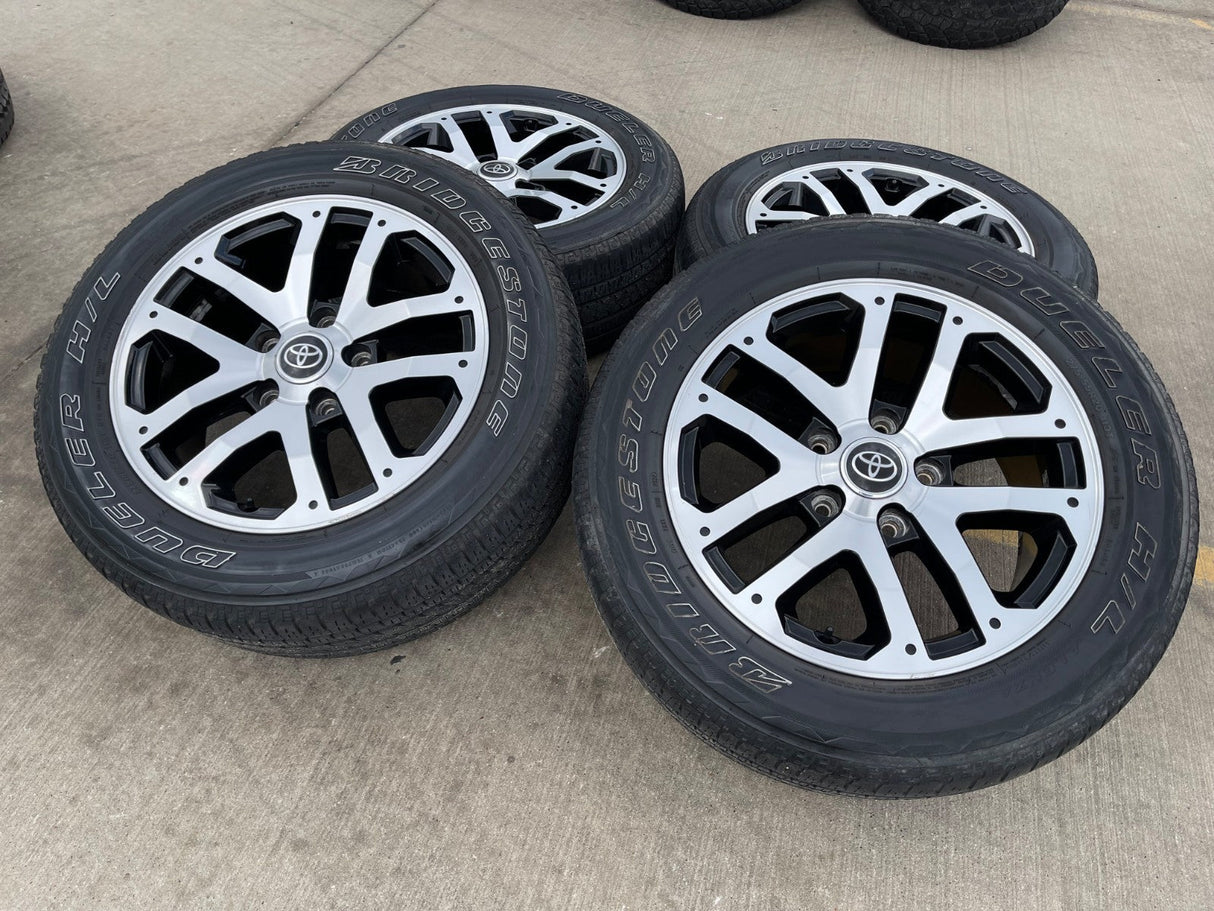 20" Toyota Tundra TSS TRD T Force OEM wheels rims 5x150 tires Texas Truck Tire