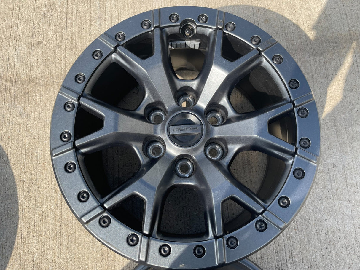 17" Ford F-150 Raptor OEM BEADLOCK rim wheel 10460 95354 Texas Truck Tire
