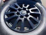 18" Toyota Land Cruiser OEM 95953 wheels rims Tundra Sequoia 2024 2025 2026 NEW Texas Truck Tire