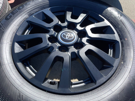 18" Toyota Land Cruiser OEM 95953 wheels rims Tundra Sequoia 2024 2025 2026 NEW Texas Truck Tire