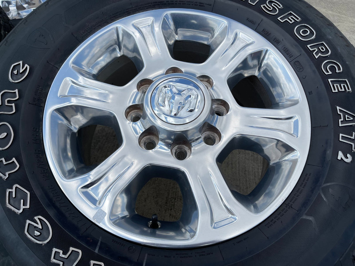 18" Ram 2500 3500 Laramie Power Wagon OEM wheels rims 2692 FIRESTONE DISCOUNTED Texas Truck Tire