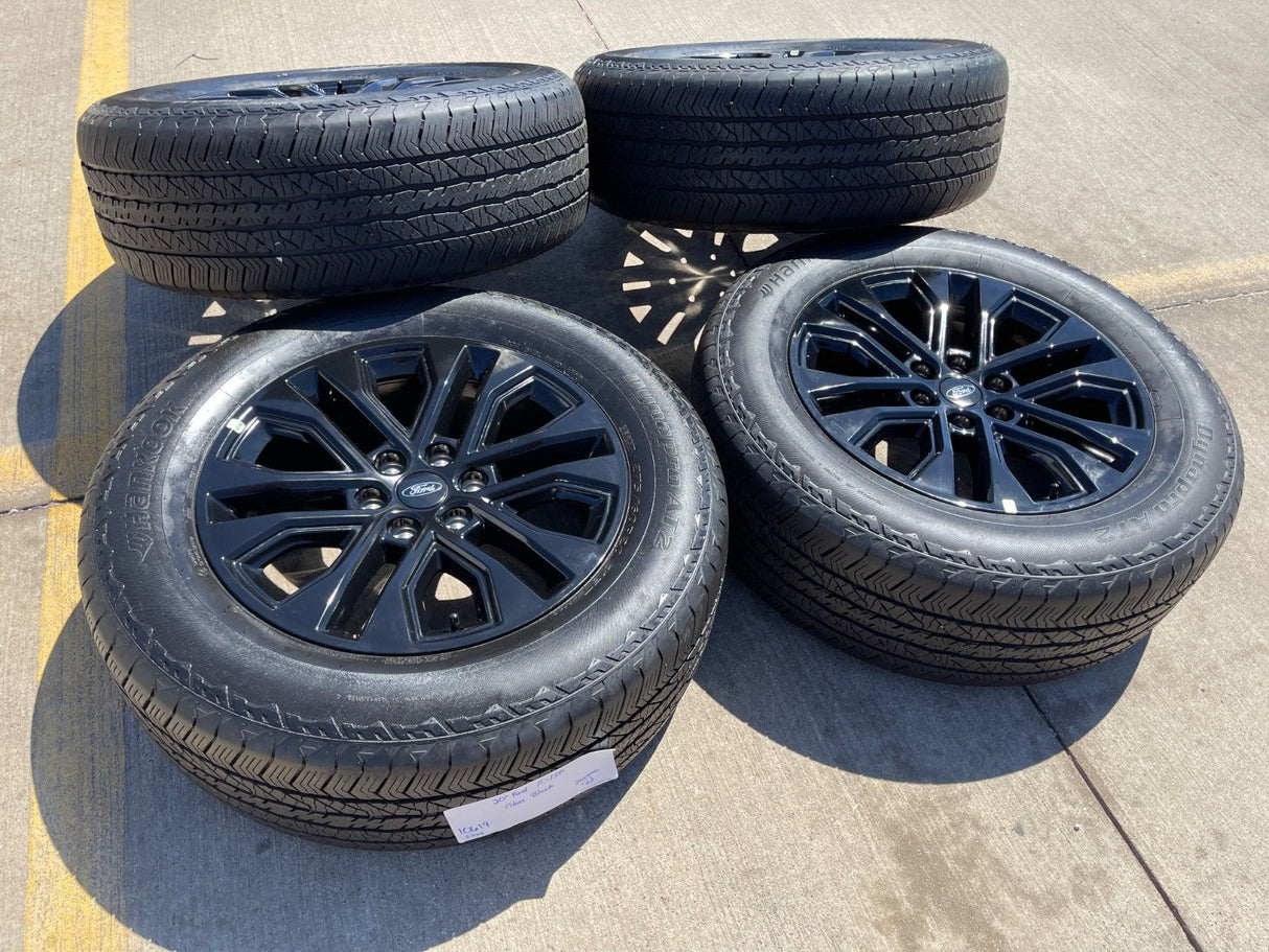 20" Ford F-150 LARIAT Limited OEM 10619 rims wheels Expedition 2025 2026 Texas Truck Tire