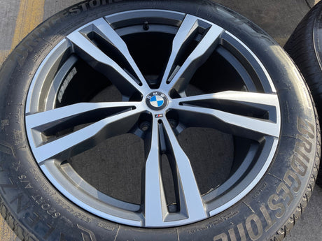 21" BMW X6 X7 OEM 86531 Series wheels rims 2023 2024 2025 2026 BRIDGESTONE Texas Truck Tire