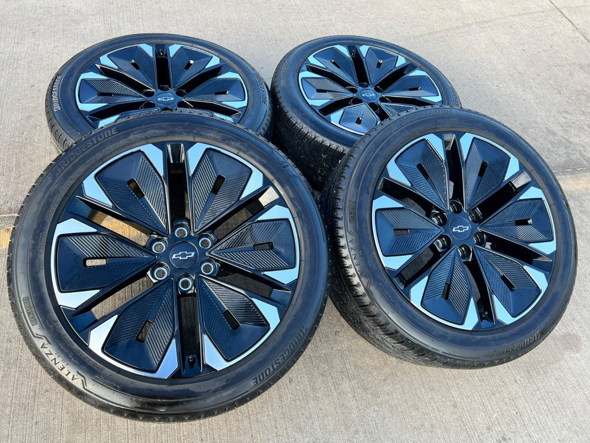 21" Chevy Blazer SS EV OEM 14119 wheels rims 2024 2025 2026 BRIDGESTONE NEW Texas Truck Tire