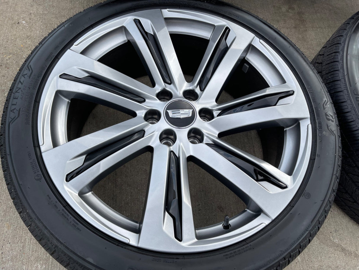 24" Cadillac Escalade V OEM wheels rims 2023 2024 2025 2026 NEW BRIDGESTONE Texas Truck Tire