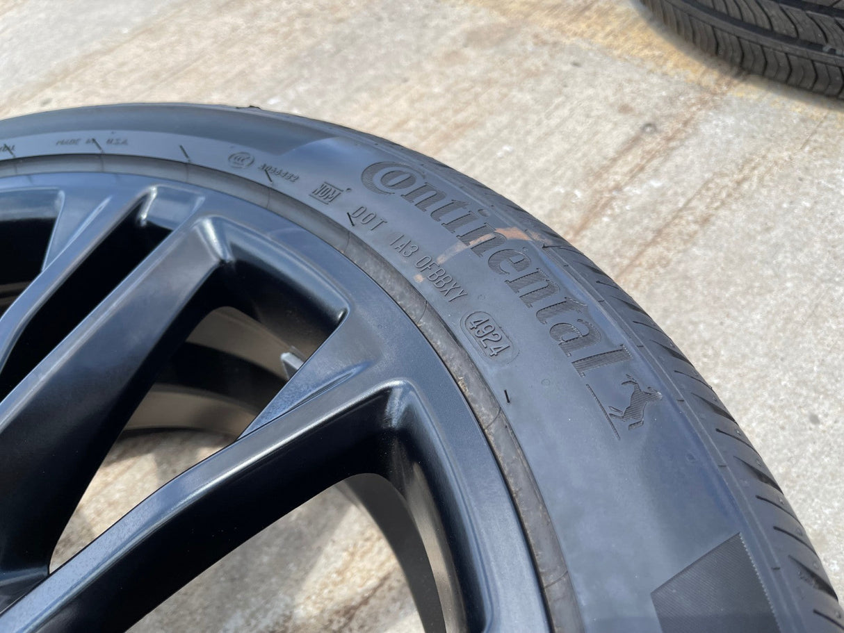 20" Cadillac XT4 OEM black wheel rim tire 2023 2024 2025 2026 NEW Texas Truck Tire