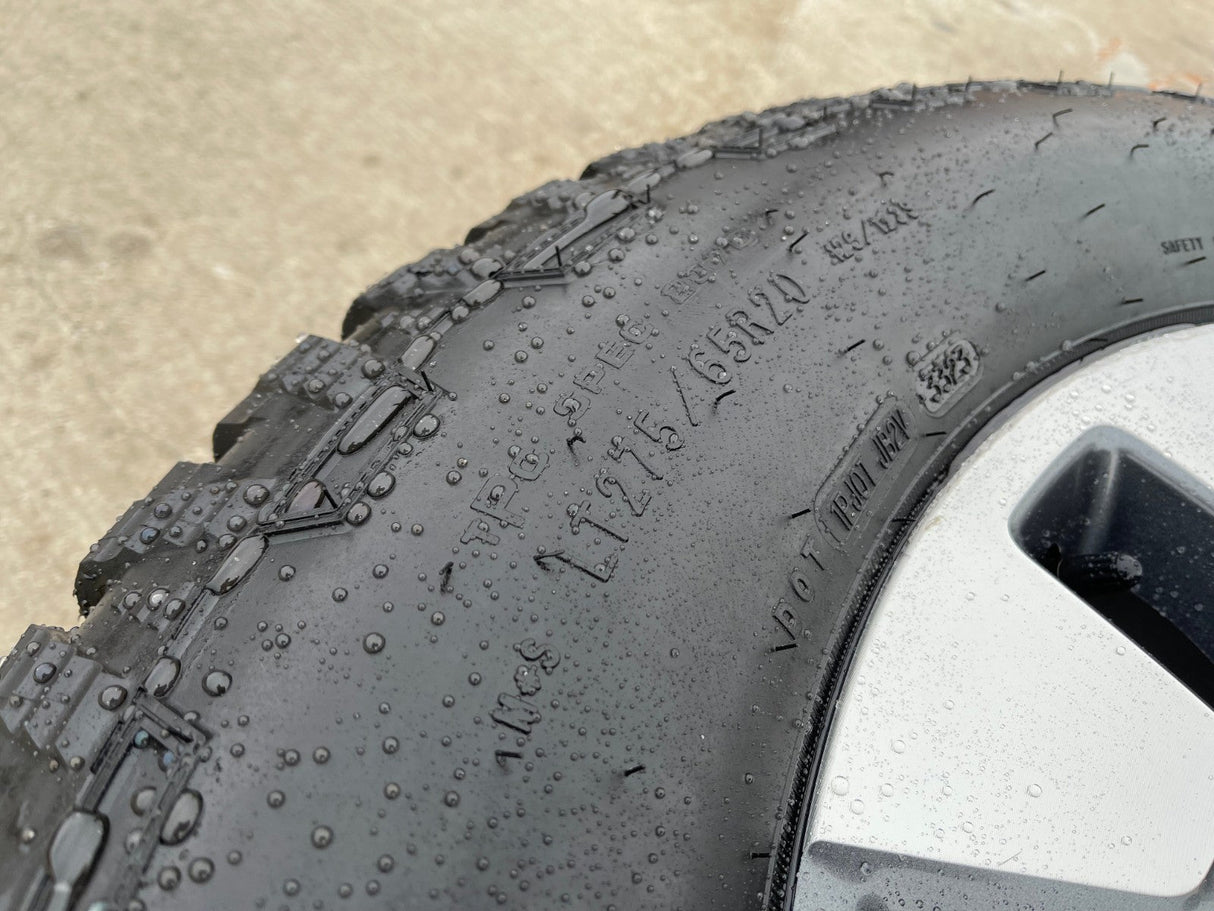 20" GMC Sierra AT4 Chevy Silverado 2500 3500 OEM 5960 5947 wheels rims GOODYEAR Texas Truck Tire