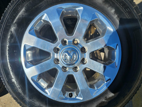 20" Dodge Ram 2500 3500 LARAMIE OEM 2700 wheels rims tires MICHELIN Texas Truck Tire