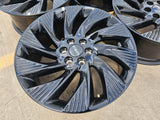 22" Lincoln Navigator OEM rims wheels BLACK LABEL 2024 2025 2026 NEW Texas Truck Tire
