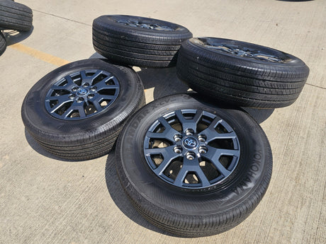 17" Toyota 4Runner Tacoma TRD OEM 94254 10637 wheels rims 2024 2025 2026 NEW Texas Truck Tire
